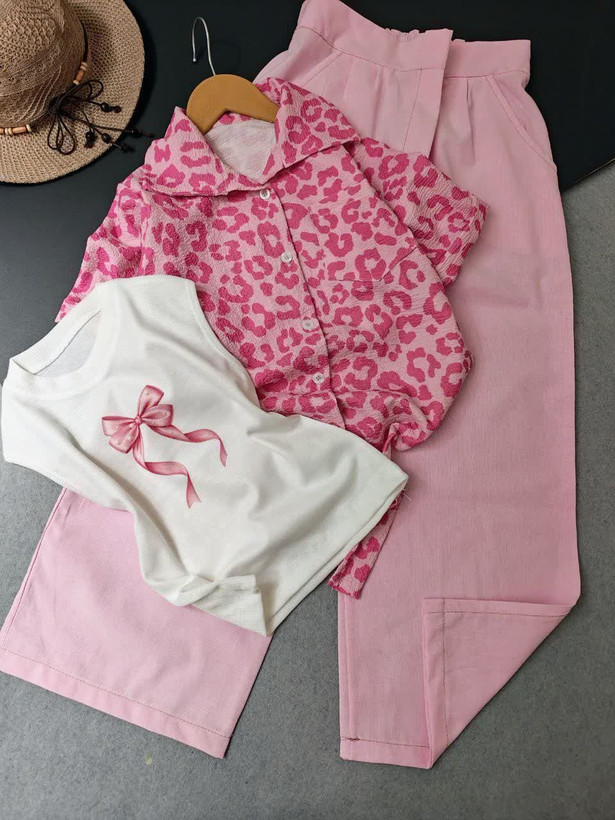 شومیز شلوار گره ای